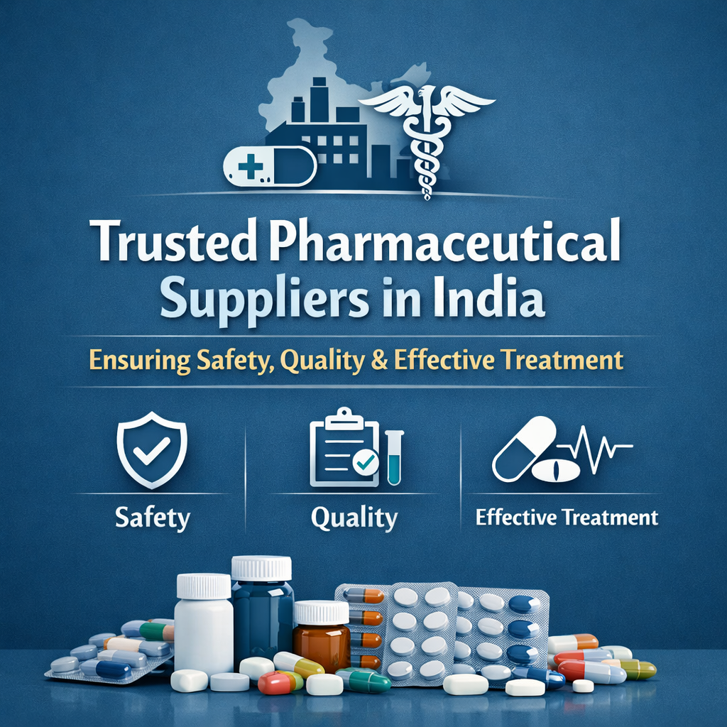 Trusted Pharmaceutical Suppliers in India: Ensuring Safety, Quality & Effective Treatment