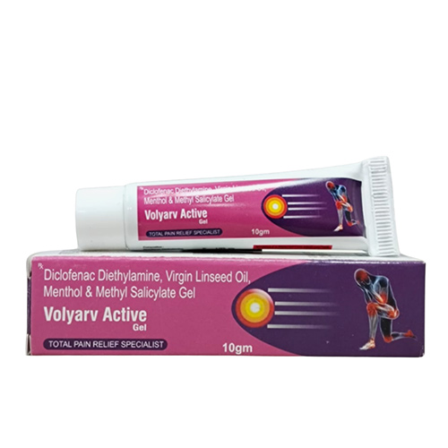 Volyarv active gel 10gm Manufacturers in New Delhi