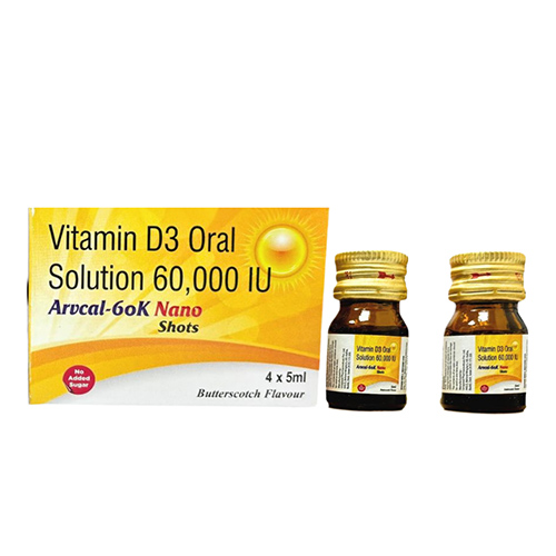 Arvcal-60k Nano shots Manufacturers in New Delhi