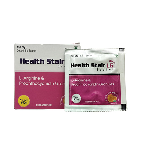Health Stair –LG Sachet ( Orange Flavour) Manufacturers in New Delhi