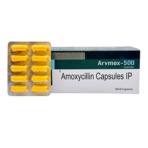 Arvmox-500 CAP Manufacturers in New Delhi