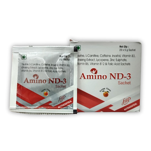 Amino ND-3 Sachets Manufacturers in New Delhi